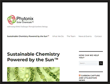 Tablet Screenshot of phytonix.com